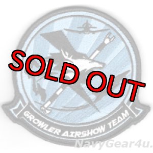 画像: VAQ-129 VIKINGS U.S. NAVY GROWLER DEMONSTRATION TEAMパッチ（ベルクロ付き）