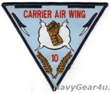 画像: CVW-10部隊パッチ（デッドストック）