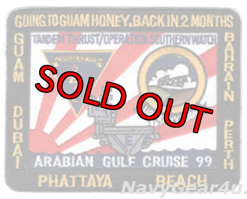 画像1: CVW-5/CV-63 ARABIAN GULFクルーズ1999記念パッチ（デッドストック）