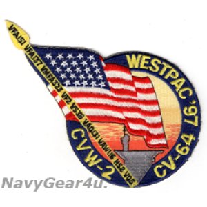 画像: CVW-2/CV-64 WESTPAC 1997クルーズ記念パッチ（デッドストック）