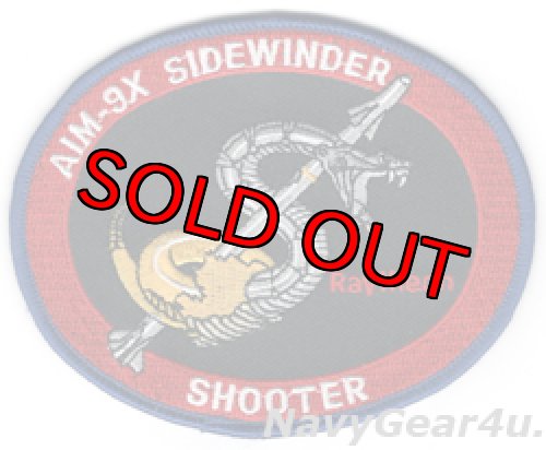 画像1: RAYTHEON AIM-9X SIDEWINDER SHOOTERパッチ