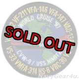 画像: CVW-9/CVN-68ワールドツアー1997クルーズ記念パッチ（デッドストック）