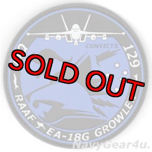 画像: VAQ-129 VIKINGS オーストラリアDET記念PVCショルダーパッチ（ベルクロ付き）