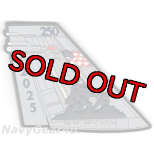画像: VMFA-112 COWBOYS F/A-18D米海兵隊創設250周年SEMIQUINCENTENNIAL記念塗装機PVC垂直尾翼パッチ（ベルクロ付き）