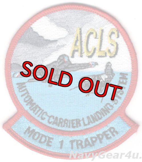 画像1: F-14 トムキャットACLS（自動着艦システム）MODE1 TRAPPERパッチ（デッドストック）