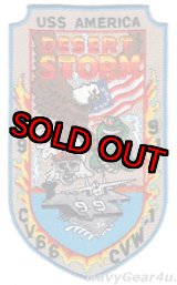 画像: VF-102 DIAMONDBACKS/CVW-1/CV-66 1991年デザートストーム作戦記念パッチ（デッドストック）