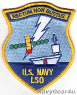 画像: U.S.NAVY LSOパッチ（ベルクロ有無）