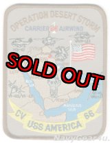 画像: CVW-1/CV-66 1991年デザートストーム作戦記念パッチ（デッドストック）