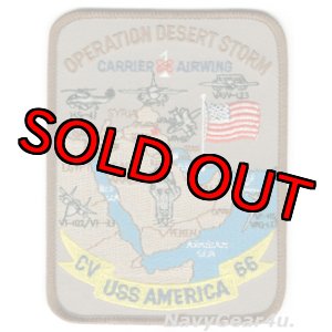 画像: CVW-1/CV-66 1991年デザートストーム作戦記念パッチ（デッドストック）