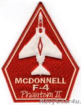 画像: VFA-102 DIAMONDBACKS THROWBACKショルダーパッチ（F-4時代/ベルクロ有無）