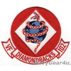 画像: VFA-102 DIAMONDBACKS THROWBACK部隊パッチ（F-4時代/ベルクロ有無）