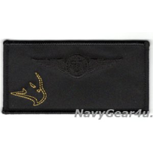 画像: HSC-12 GOLDEN FALCONS DET.2"BLACK GOLD"エアクルーネームタグ