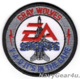 画像: VAQ-142 GRAY WOLVES"EA SPORTS"ショルダーバレットパッチ（ベルクロ有無）