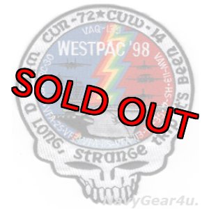 画像: CVW-14/CVN-72 WESTPAC/OSW 1998クルーズ記念パッチ（VAQ-139/デッドストック）
