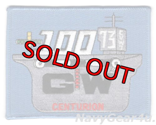 画像1: CVW-7/CVN-73 GW 100センチュリオンパッチ（デッドストック）