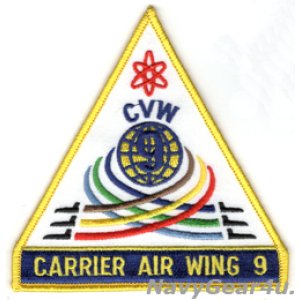 画像: CVW-9部隊パッチ（タブ付きVer./デッドストック）