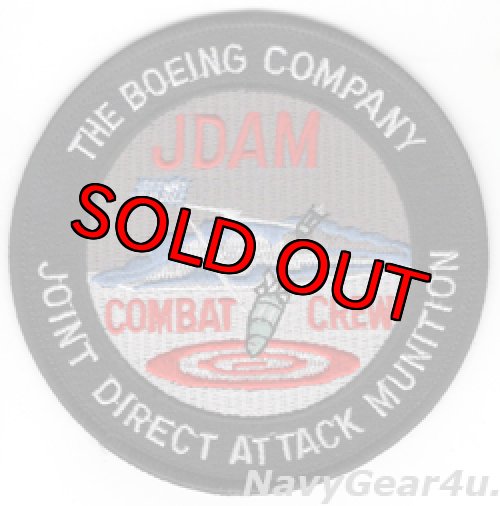 画像1: BOEING JDAM COMBAT CREWパッチ（デッドストック） 