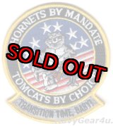 画像: VF-213 BLACK LIONS "TRANSITTION TIME,BABY!"機種転換記念パッチ（デッドストック）