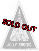 画像: VF-103 JOLLY ROGERSショルダートライアングルパッチ（デッドストック）