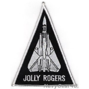 画像: VF-103 JOLLY ROGERSショルダートライアングルパッチ（デッドストック）