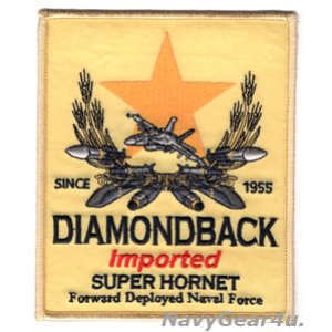 画像: VFA-102 DIAMONDBACKS "DIAMONDBACK imported"パッチ(ベルクロ有無)