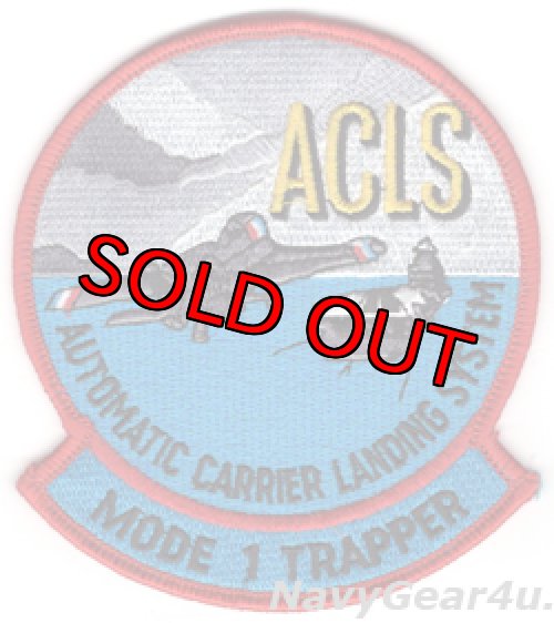 画像1: F-14 トムキャットACLS（自動着艦システム）MODE1 TRAPPERパッチ（デッドストック）