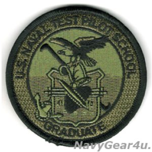 画像: US.NAVY TEST PILOT SCHOOL GRADUATE(卒業)パッチ(サブデュード/ベルクロ付き)