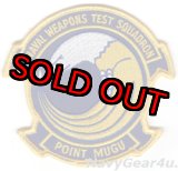 画像: NAVAL WEPAONS TEST SQUADRON部隊パッチ（デッドストック）