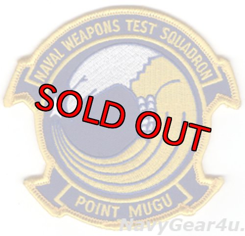 画像1: NAVAL WEPAONS TEST SQUADRON部隊パッチ（デッドストック）