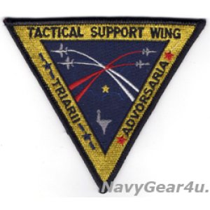 画像: TACTICAL SUPPORT WING(AF)部隊パッチ(現行Ver./ベルクロ有無)