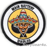 画像: VAQ-144 MAIN BATTERY "DIABLOS" ショルダーパッチ（ベルクロ付き）