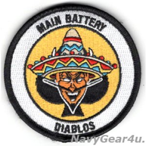 画像: VAQ-144 MAIN BATTERY "DIABLOS" ショルダーパッチ(ベルクロ付き)