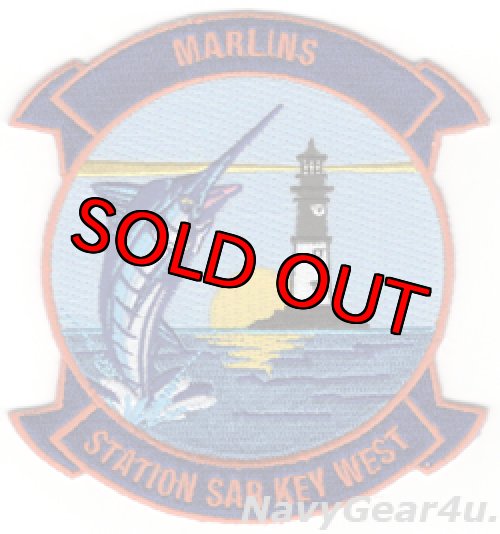 画像1: NASキーウエスト SAR "MARLINS"部隊パッチ（ベルクロ有無）