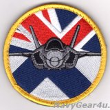 画像: VMFA-224 BENGALS イギリス/フィンランド展開記念2026F-35Bショルダーバレット・パッチ（ベルクロ付き）