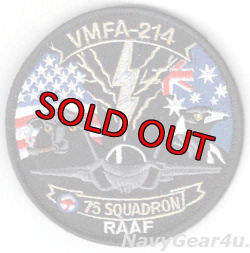 画像1: VMFA-214 BLACK SHEEP 米豪共同訓練"SLINGSHOT2026"参加記念パッチ（ベルクロ付き）