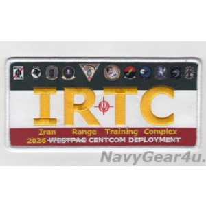 画像: CVW-9/CVN-72 Operation Epic Fury作戦IRTC 2026 CENTCOM ディプロイメント記念パッチ(VMFA-314)
