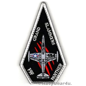 画像: VFA-154 BLACK KNIGHTS "GRAND SLAMMERS"THROWBACKショルダーパッチ(ベルクロ付き)