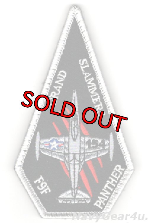 画像1: VFA-154 BLACK KNIGHTS "GRAND SLAMMERS"THROWBACKショルダーパッチ（ベルクロ付き）
