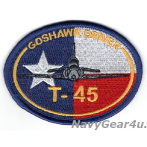 画像: TRAINING AIR WING 2 T-45Cゴスホークドライバー・ショルダーパッチ(ベルクロ有無)