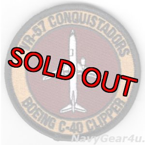 画像: VR-57 CONQUISTADORS C-40Aショルダーバレットパッチ（ベルクロ付き）