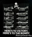 画像2: VFA-103 JOLLY ROGERS NEWオフィシャルヒストリーT-シャツ（ブラック）