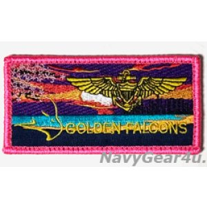 画像: HSC-12 GOLDEN FALCONS "Miami Vice" MONDAYファン用パイロットネームタグ（ベルクロ付き）