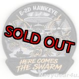 画像: E-2D ADVANCED HAWKEYE"HERE "COMES THE SWARM"パッチ（ベルクロ付き）