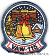 画像: VAW-115 LIBERTY BELLS HOLIDAY部隊パッチ（ベルクロ付き）