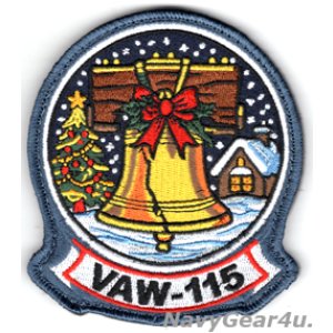 画像: VAW-115 LIBERTY BELLS HOLIDAY部隊パッチ(ベルクロ付き)