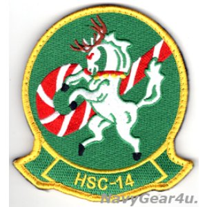 画像: HSC-14 CHARGERS HOLIDAY部隊パッチ（ベルクロ付き）