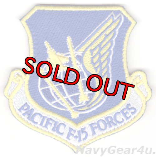 画像1: 18WG/67FS FIGHTING COCKS  "PACIFIC F-15 FORCES"コマンドパッチ（ベルクロ付き）