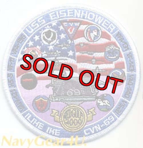 画像1: CVW-7/CVN-69 2000年 MED CRUISE 記念パッチ