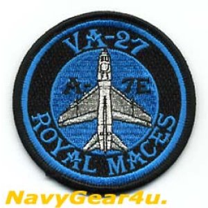 画像: VFA-27 ROYAL MACES A-7E THROWBACKショルダーバレットパッチ
