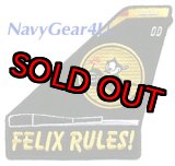 画像: VF-31 TOMCATTERS FELIX RULES!2006垂直尾翼パッチ